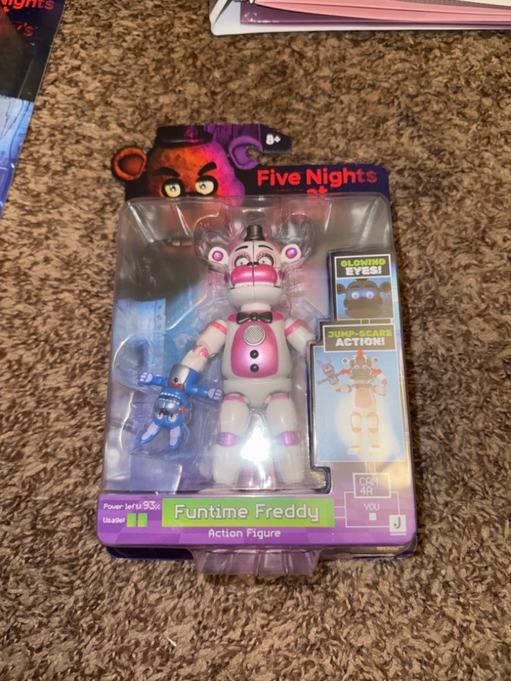 New Jazwares Five Nights at Freddy’s FNAF Funtime Freddy 5" Action Figure Wave 4